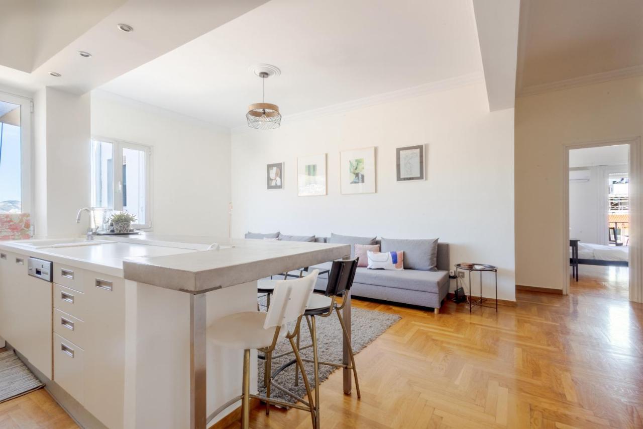 3 Bdr Apt Incredible Acropolis View Athens Luaran gambar