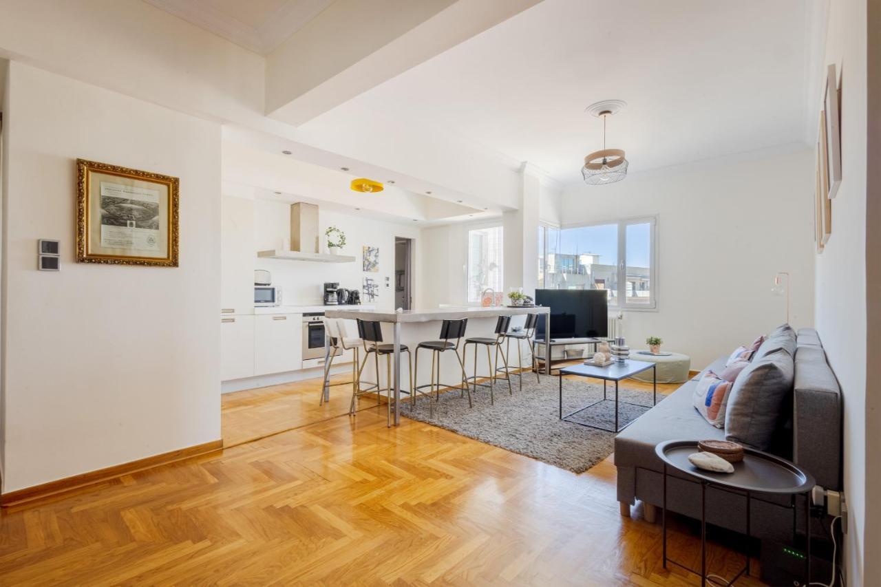 3 Bdr Apt Incredible Acropolis View Athens Luaran gambar