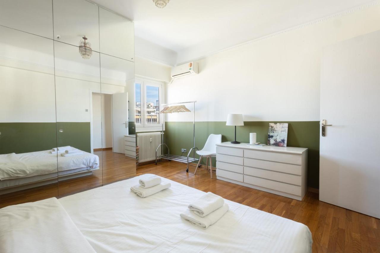 3 Bdr Apt Incredible Acropolis View Athens Luaran gambar